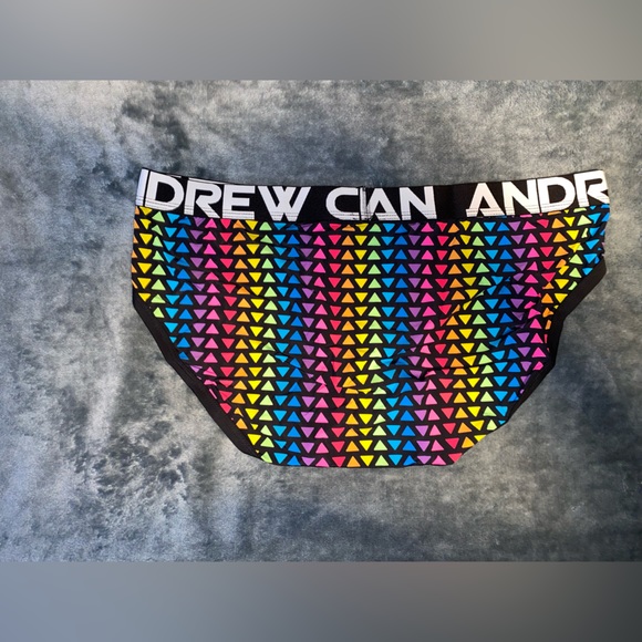 Andrew Christian Pride Triangles Brief w/ Almost Naked - Picture 4 of 5